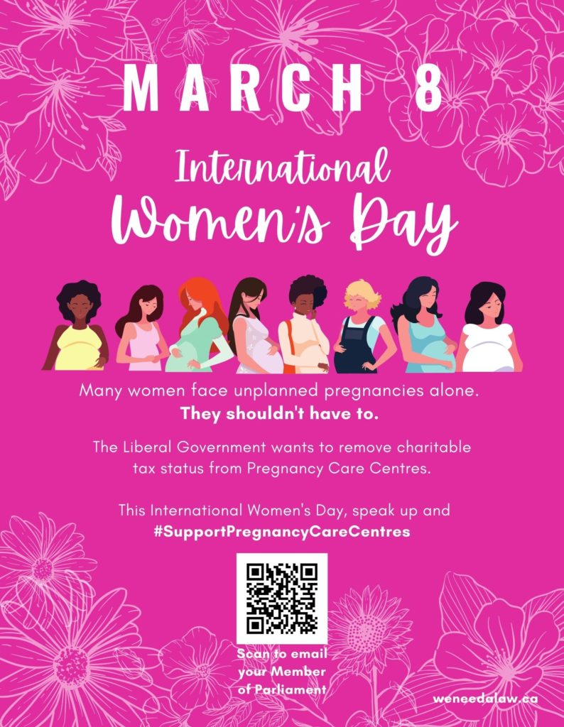 Call to Action! International Women’s Day | We Need A Law